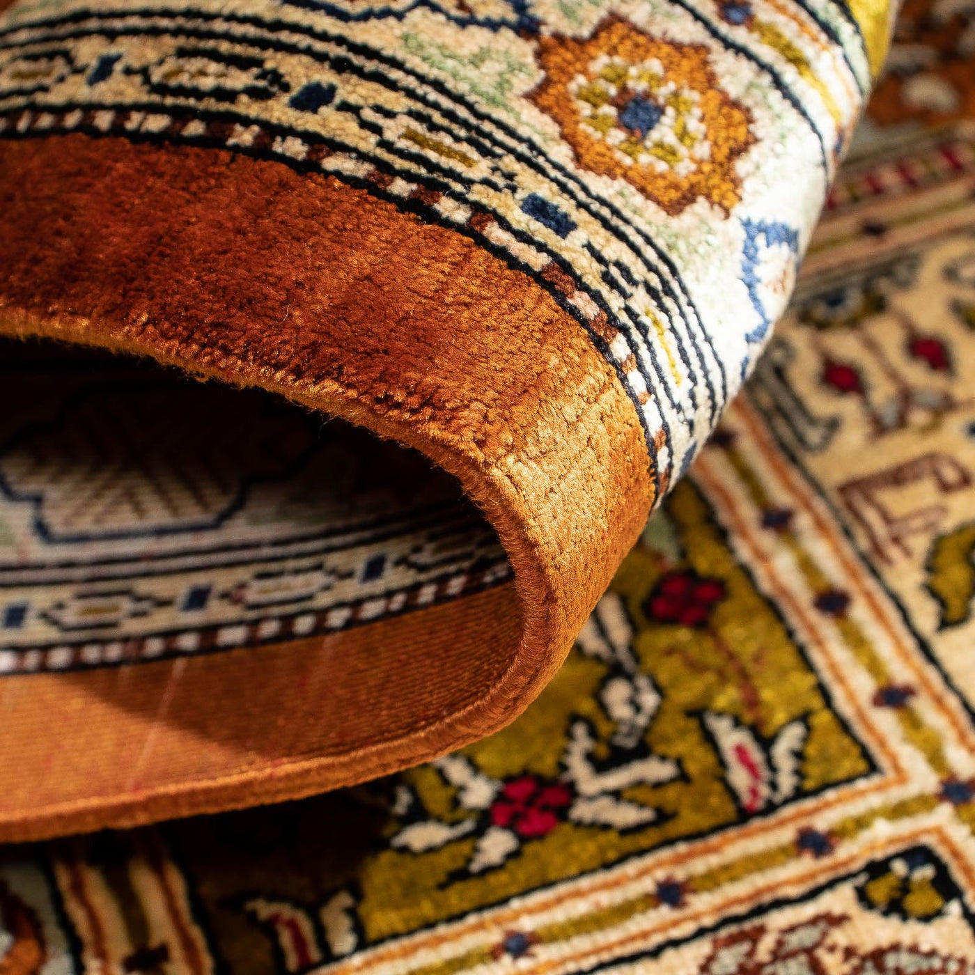 Qom Teppe 72x56cm - Persisk teppe