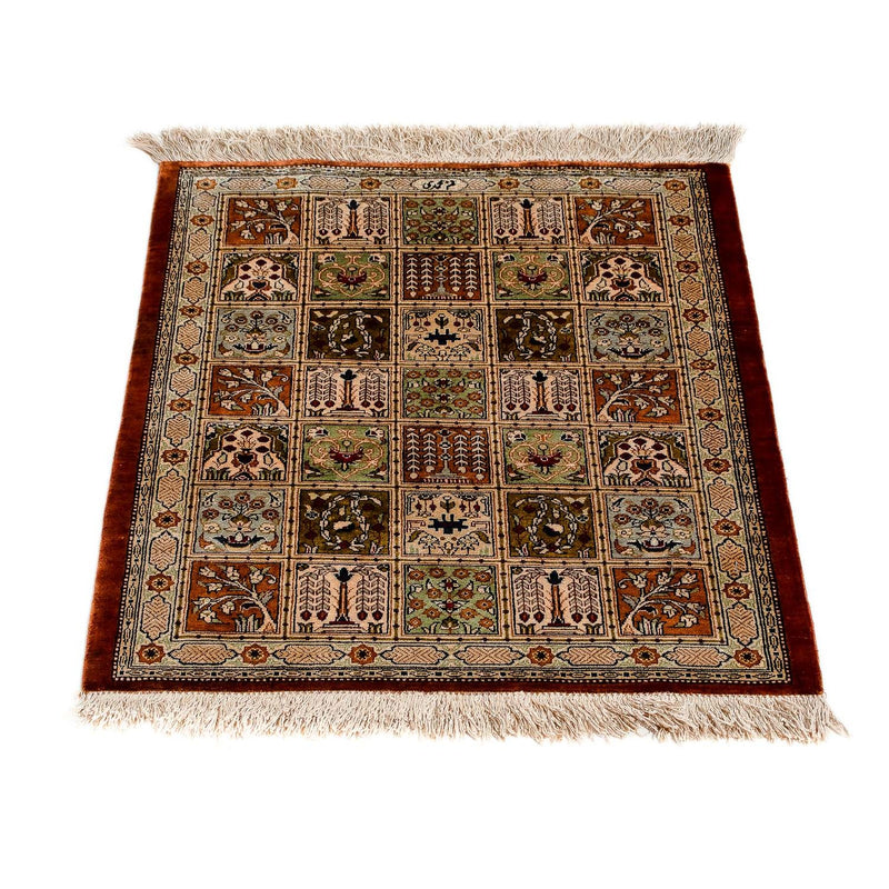 Qom Teppe 72x56cm - Persisk teppe