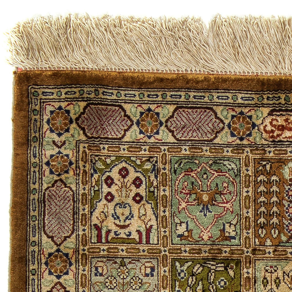 Qom Teppe 54x75cm - Persisk teppe