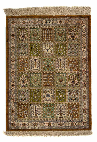 Qom Teppe 54x73cm - Persisk teppe
