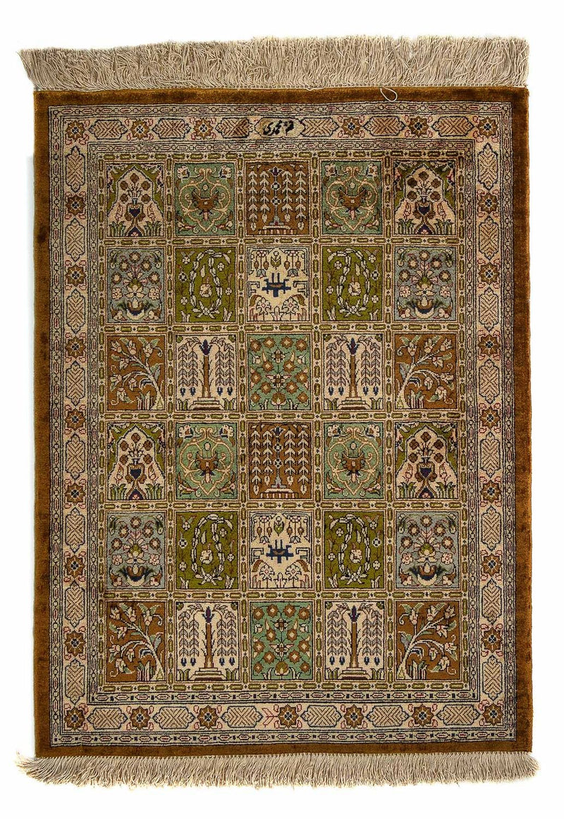 Qom Teppe 73x54cm - Persisk teppe