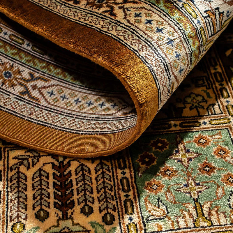 Qom Teppe 77x55cm - Persisk teppe
