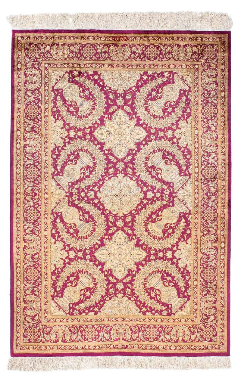 Qom Teppe 98x148cm - Persisk teppe
