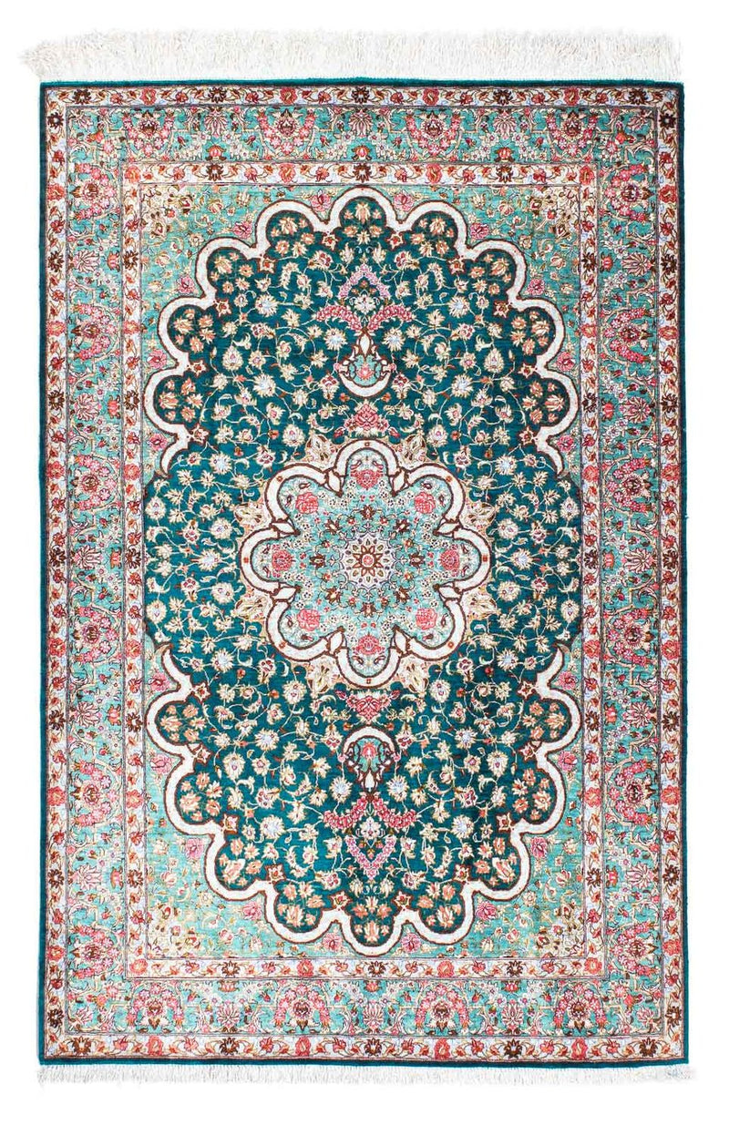 Qom Teppe 152x100cm - Persisk teppe