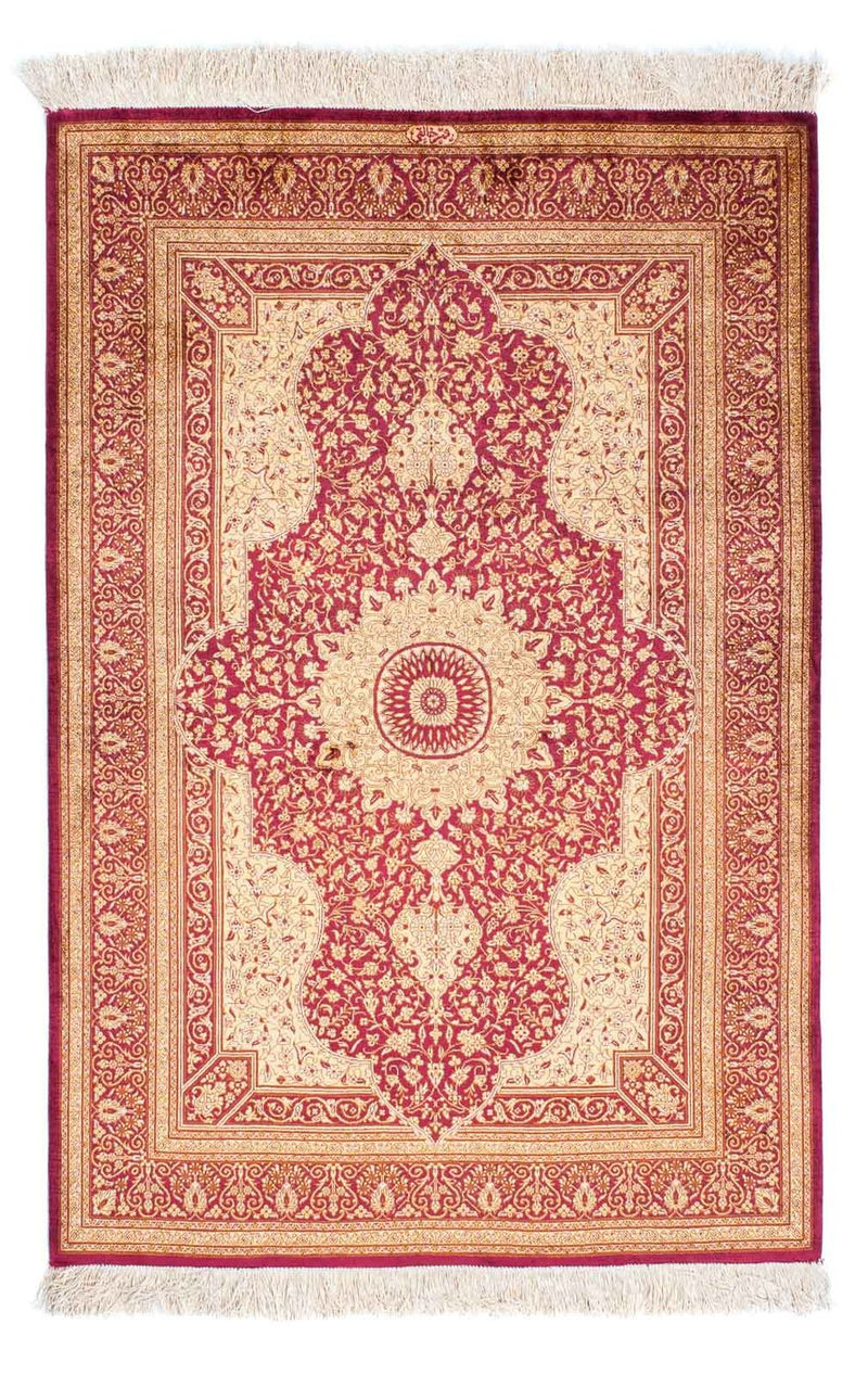 Qom Teppe 143x95cm - Persisk teppe