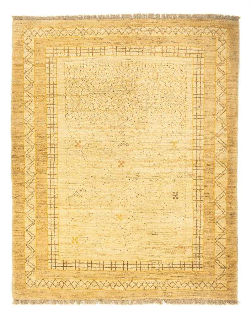 Persisk Gabbeh Teppe 200x152cm - Perserteppich Wollteppich