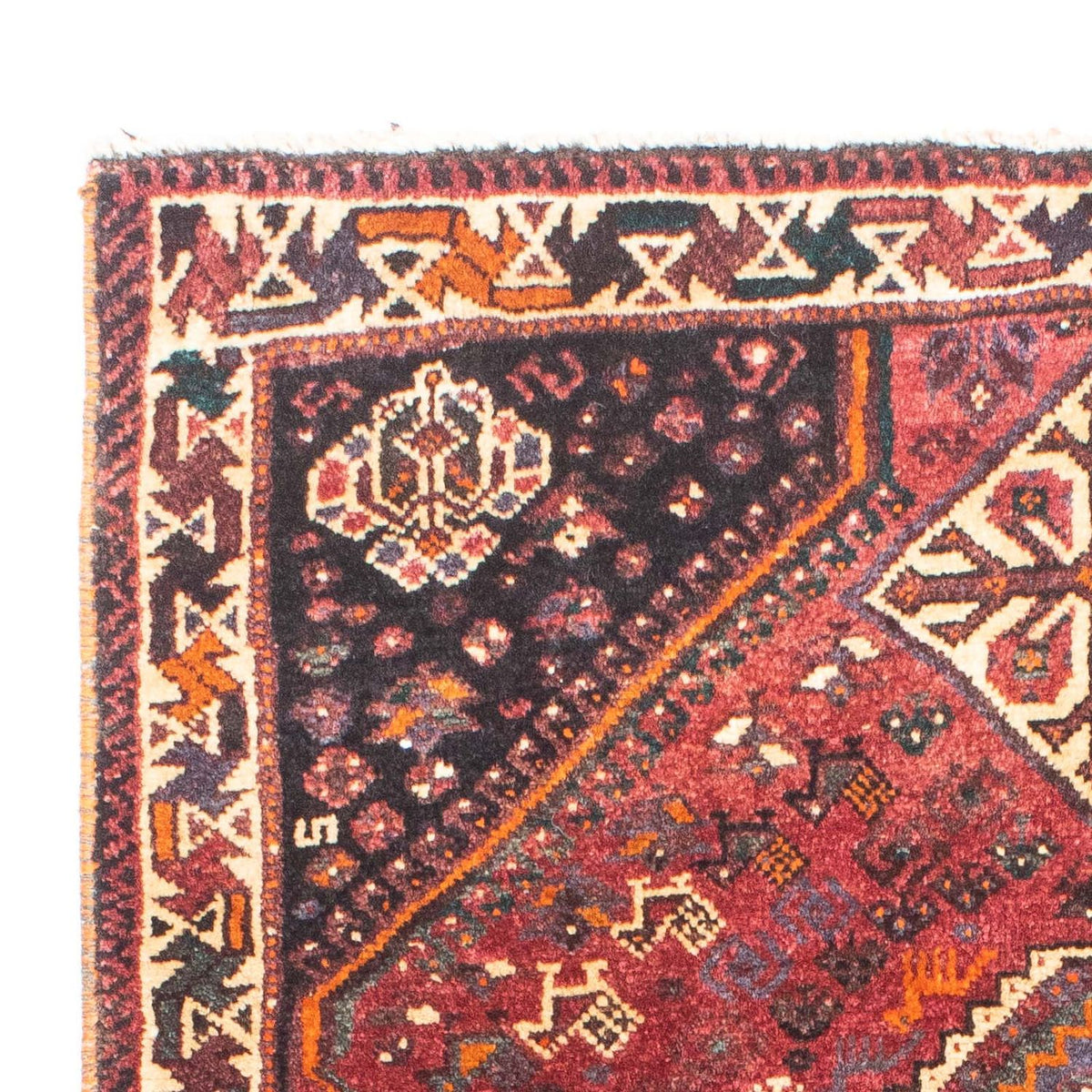 Shiraz Teppe 110x160cm - Persisk teppe