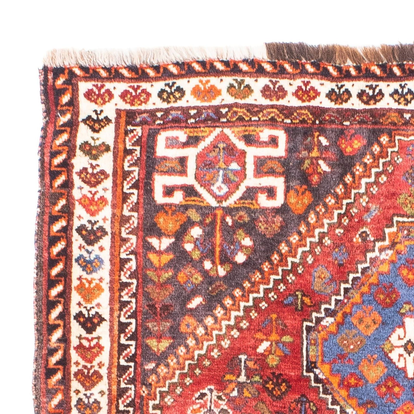 Shiraz Teppe 124x80cm - Persisk teppe