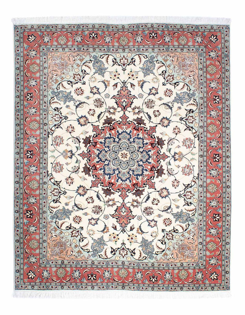 Tabriz - 50 Raj Teppe 193x158cm - Persisk teppe