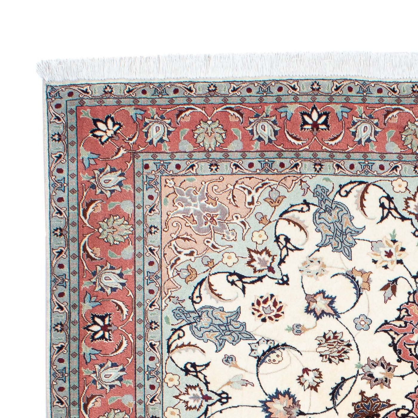 Tabriz - 50 Raj Teppe 193x158cm - Persisk teppe