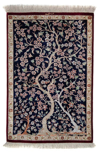 Qom Teppe 87x59cm - Persisk teppe – product image