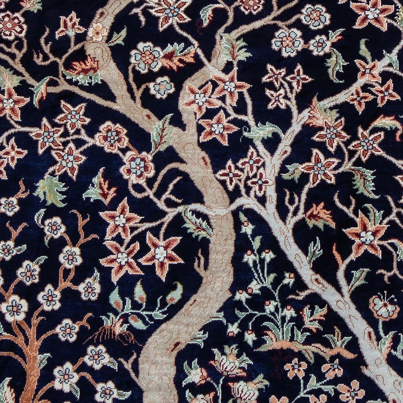 Qom Teppe 87x59cm - Persisk teppe