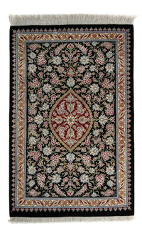 Qom Teppe 89x57cm - Persisk teppe – product image