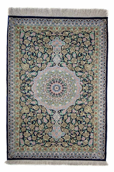 Qom Teppe 63x88cm - Persisk teppe