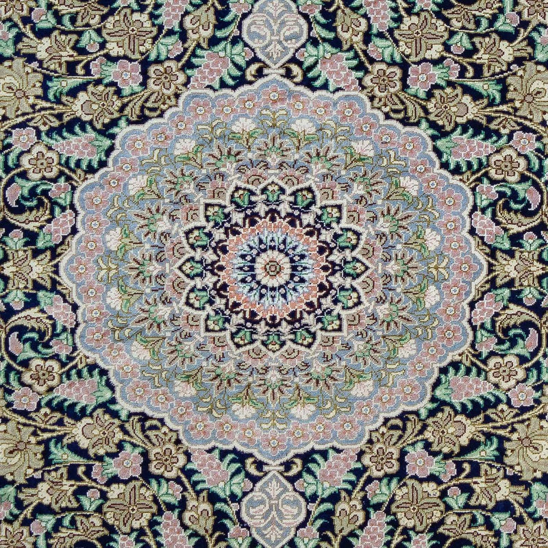 Qom Teppe 88x63cm - Persisk teppe
