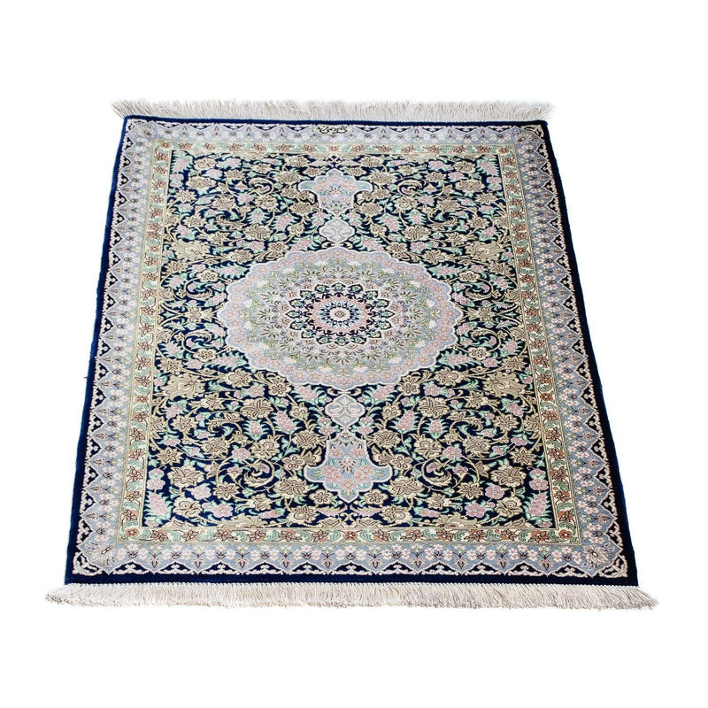 Qom Teppe 88x63cm - Persisk teppe