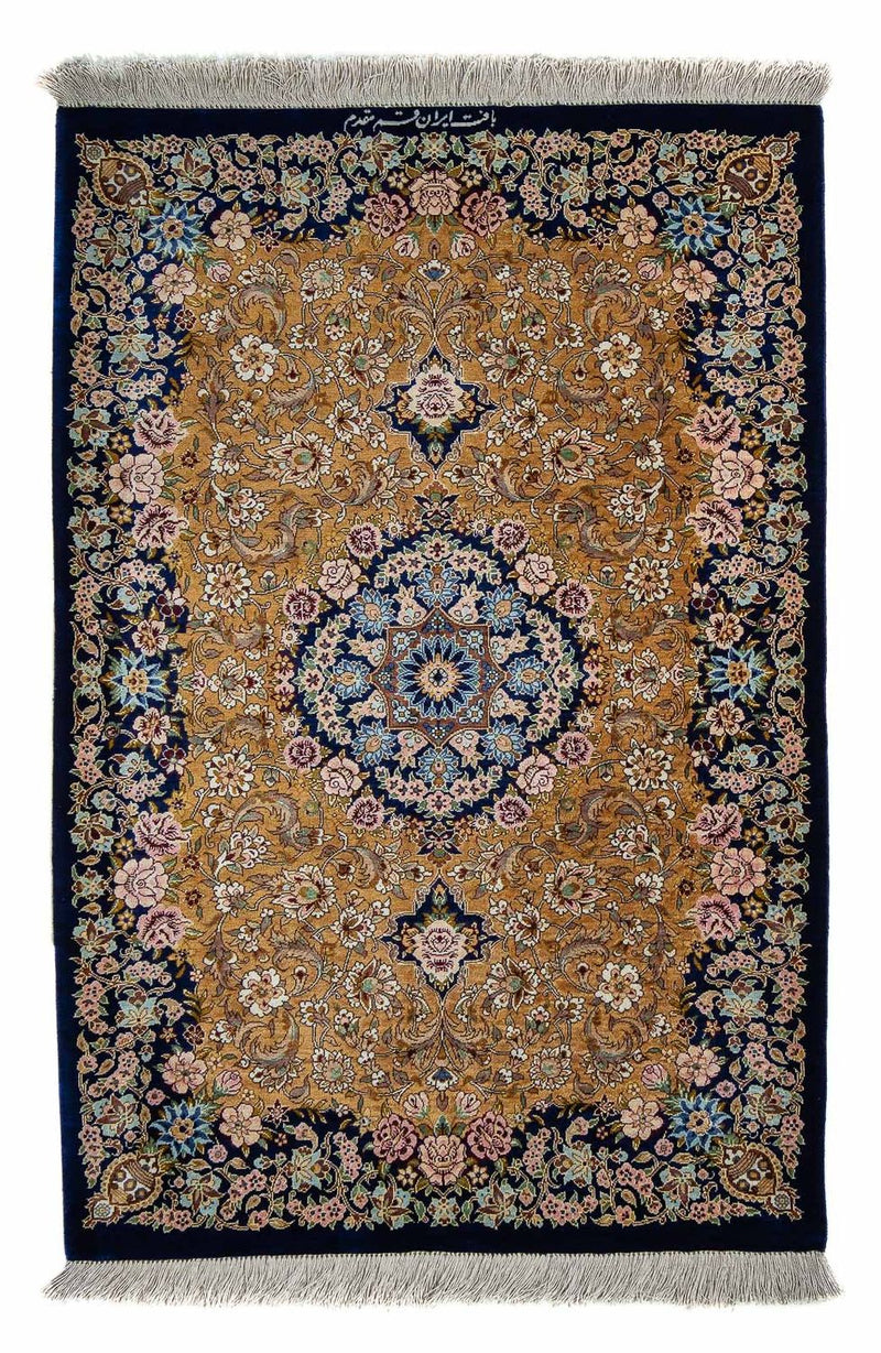 Qom Teppe 62x91cm - Persisk teppe