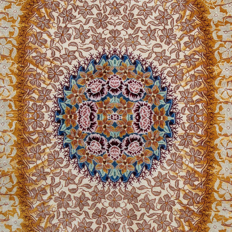 Qom silke Teppe 60x93cm - Persisk teppe