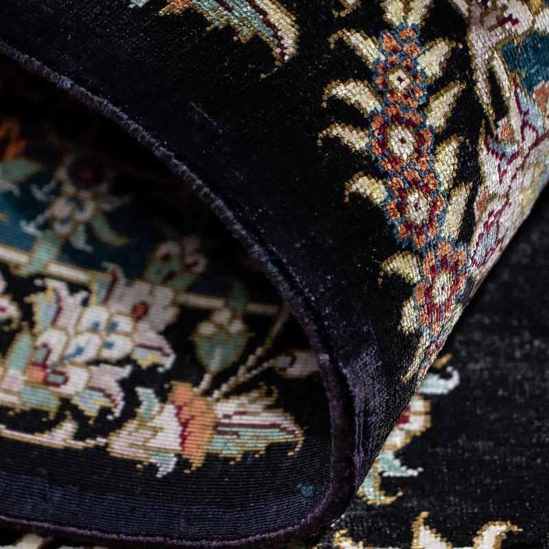 Qom Teppe 89x59cm - Persisk teppe