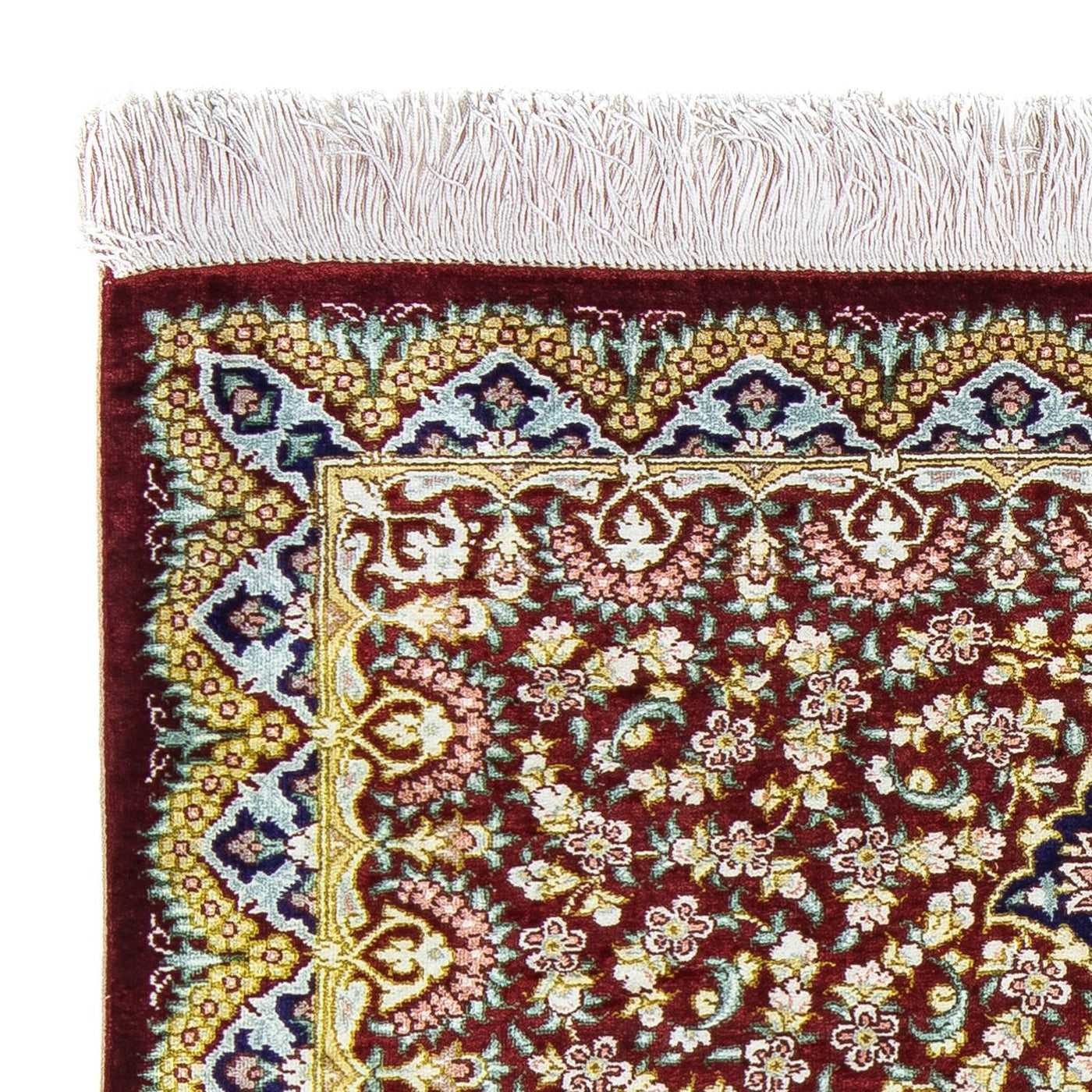 Qom Teppe 78x57cm - Persisk teppe