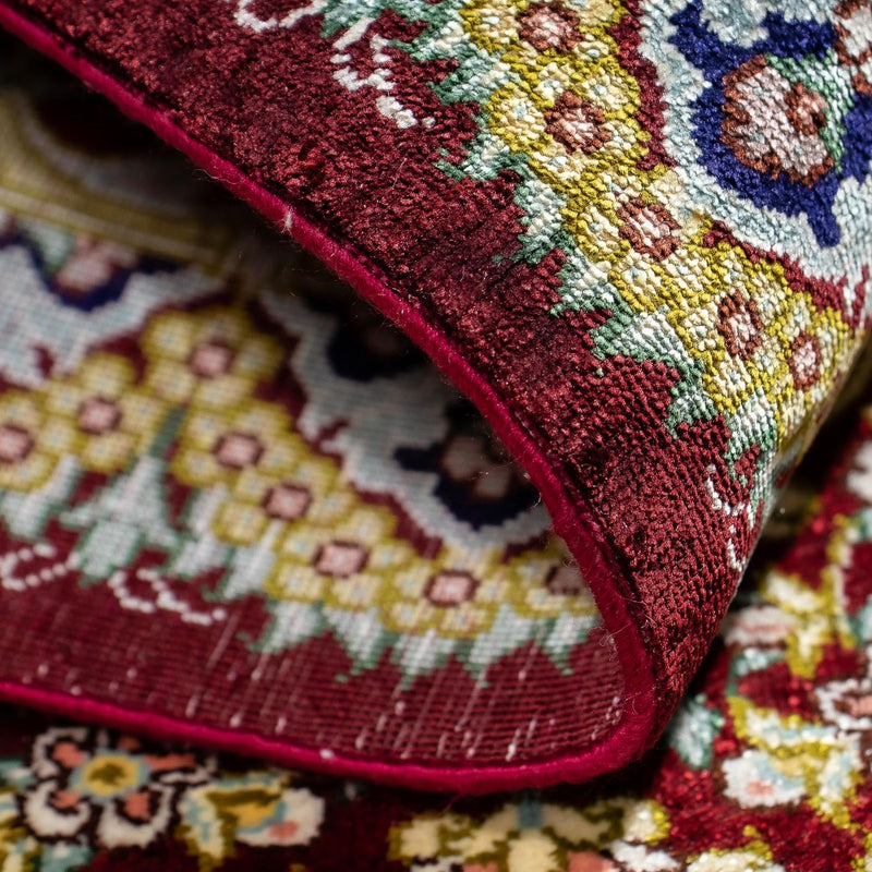 Qom Teppe 78x57cm - Persisk teppe