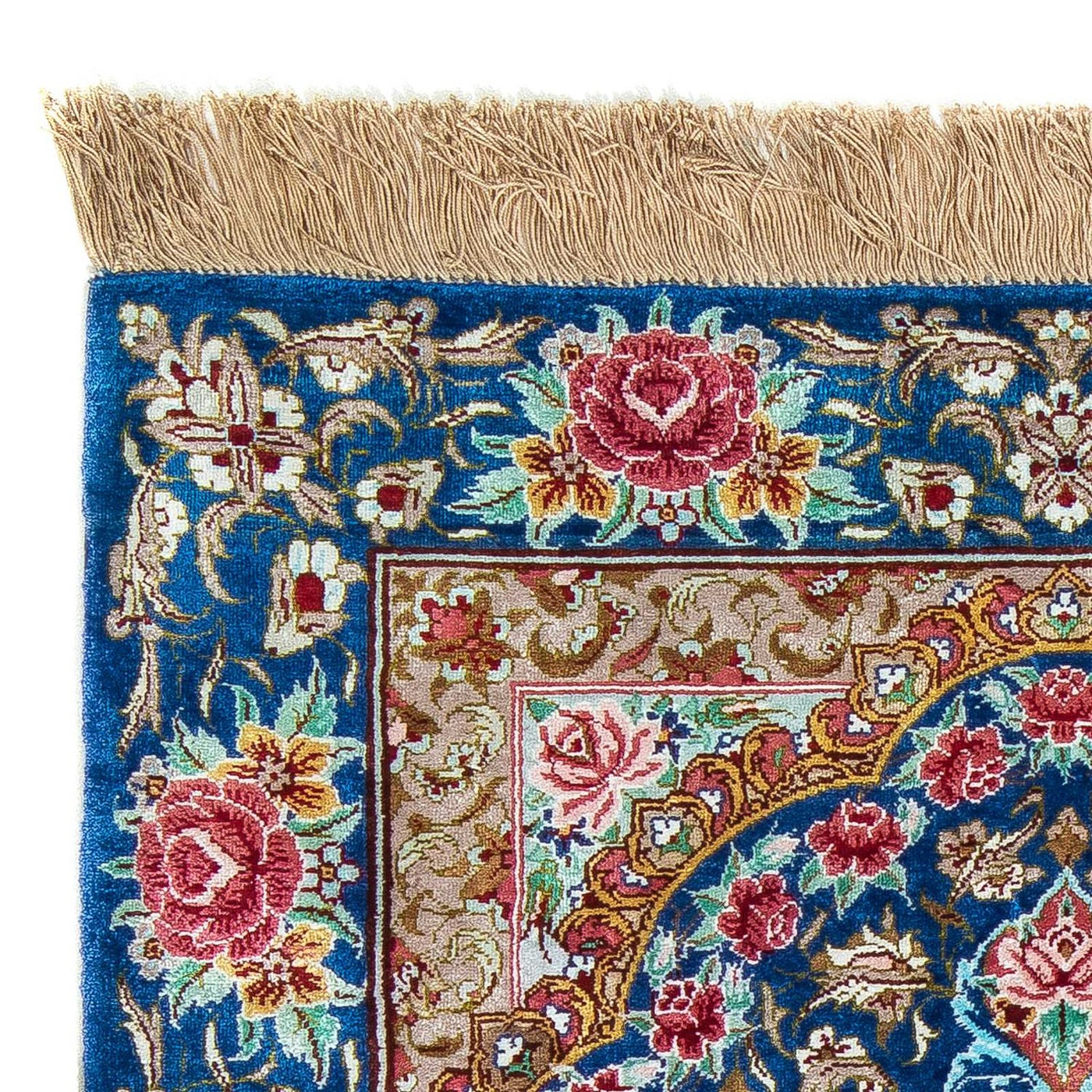 Qom Teppe 80x55cm - Persisk teppe