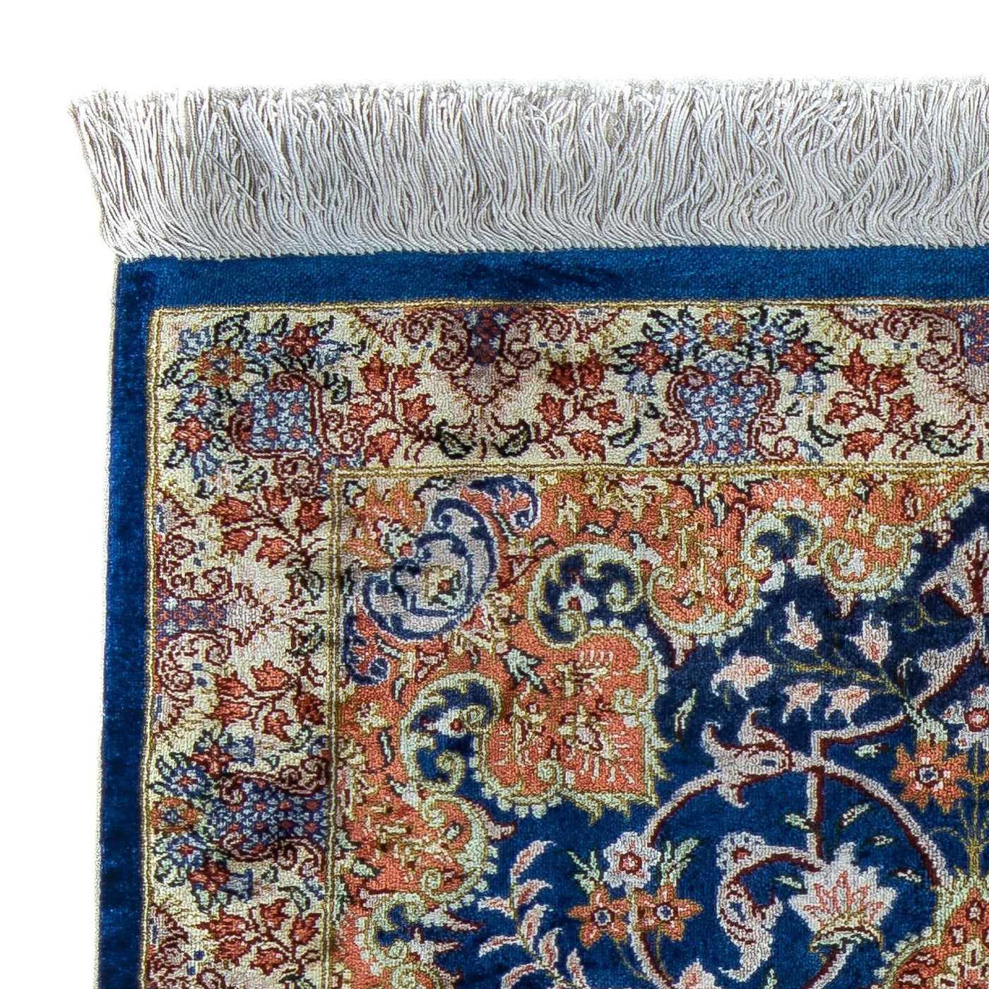 Qom Teppe 78x55cm - Persisk teppe