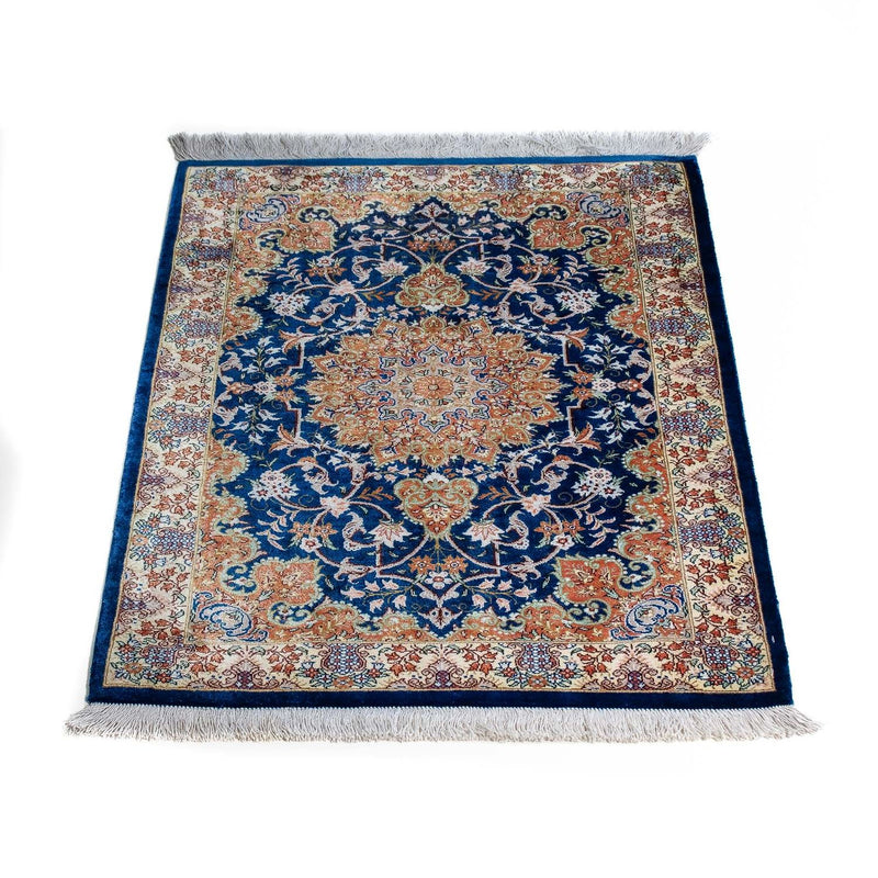 Qom Teppe 78x55cm - Persisk teppe