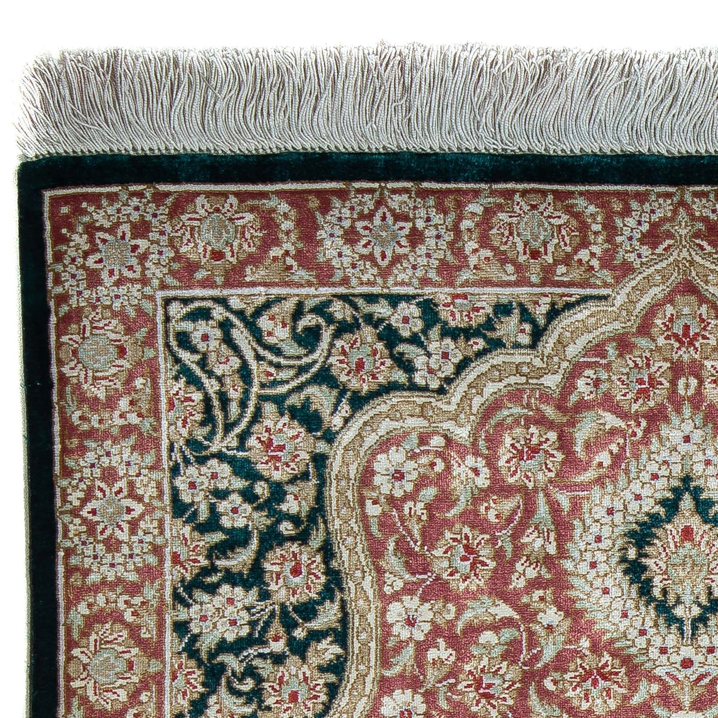 Qom Teppe 85x58cm - Persisk teppe