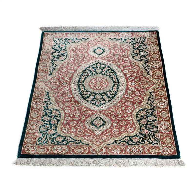 Qom Teppe 85x58cm - Persisk teppe