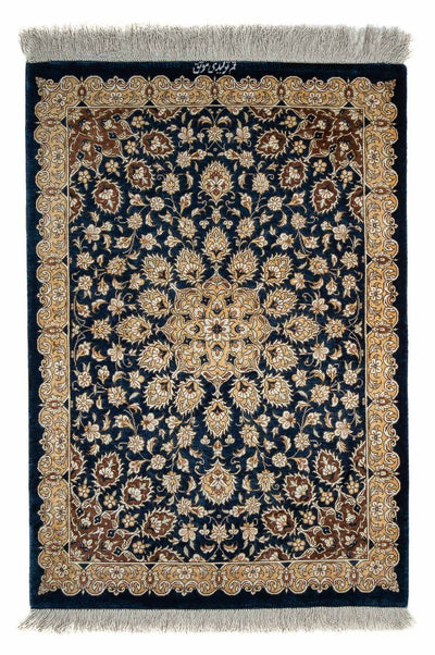 Qom Teppe 55x84cm - Persisk teppe
