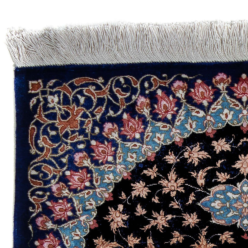 Qom Teppe 80x55cm - Persisk teppe