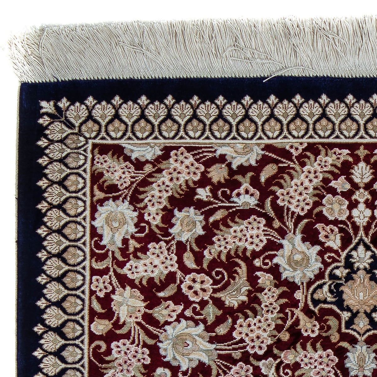 Qom Teppe 58x85cm - Persisk teppe