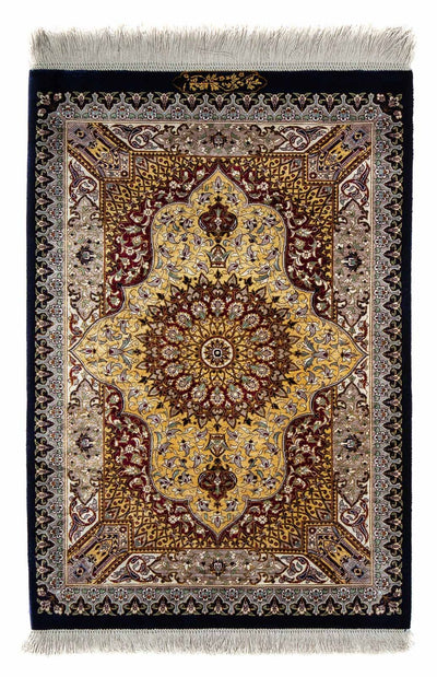 Qom Teppe 59x87cm - Persisk teppe