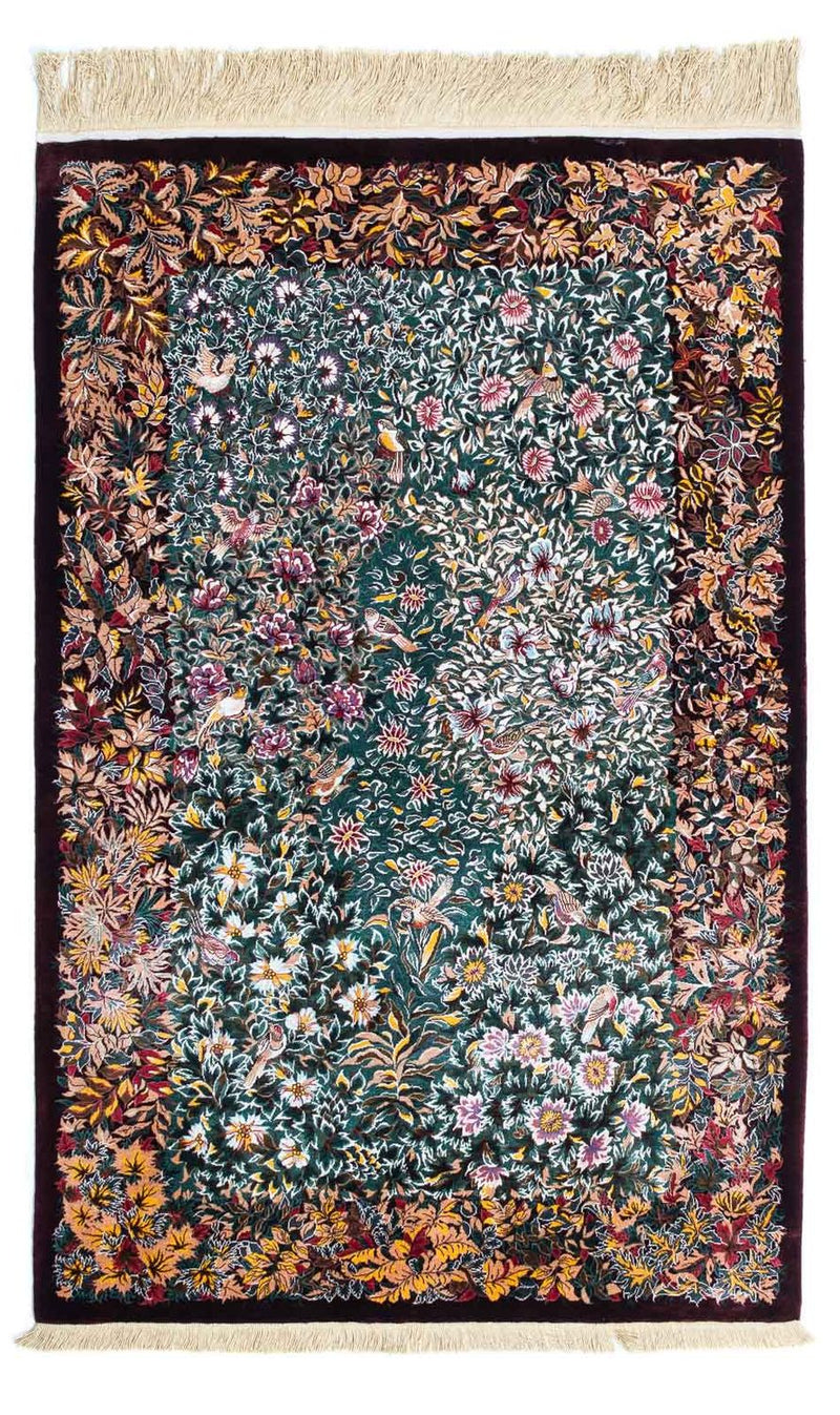 Qom Teppe 120x78cm - Persisk teppe