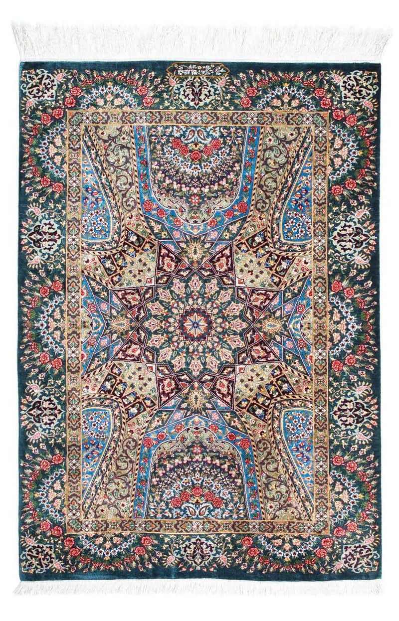Qom Teppe 79x118cm - Persisk teppe