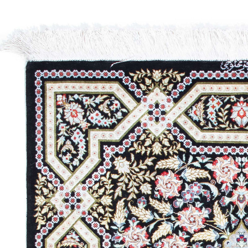 Qom Teppe 124x79cm - Persisk teppe
