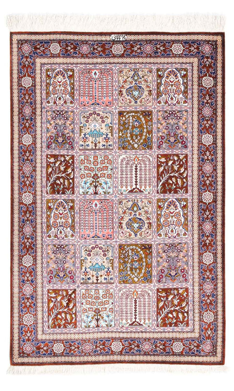 Qom Teppe 122x77cm - Persisk teppe
