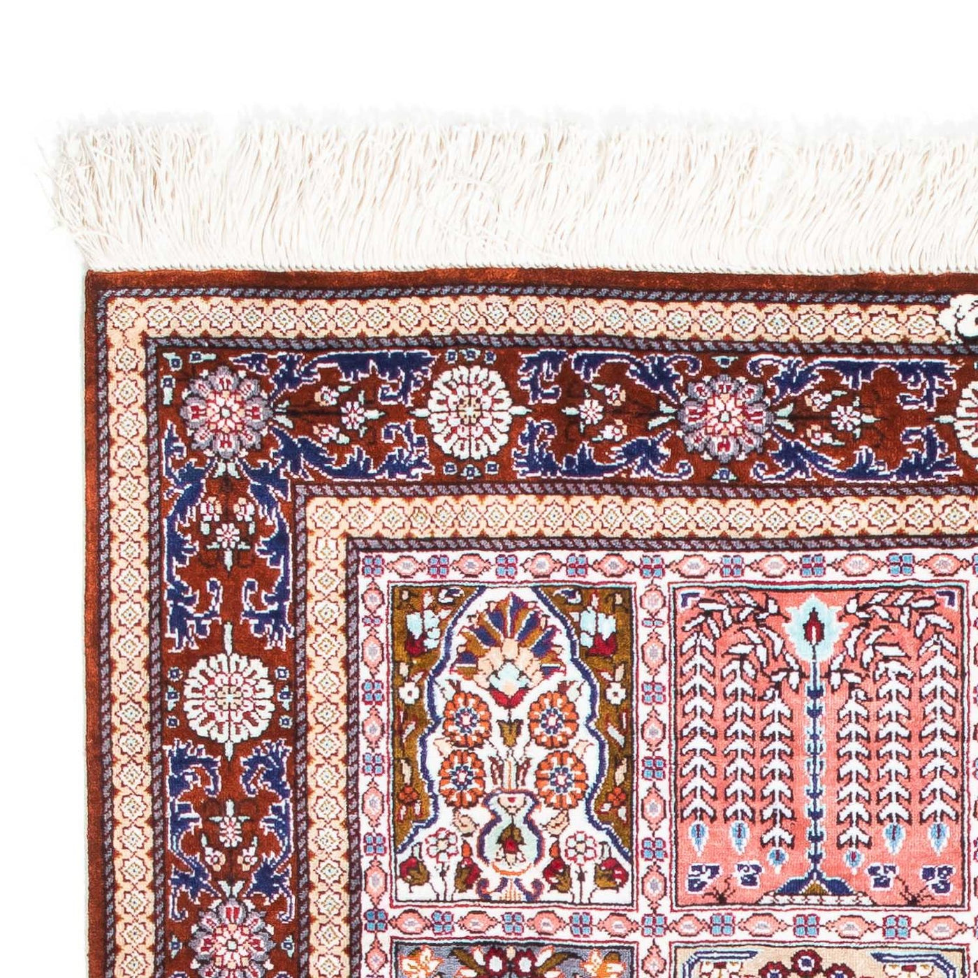 Qom Teppe 122x77cm - Persisk teppe