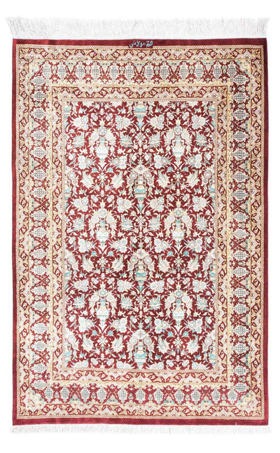 Qom Teppe 76x119cm - Persisk teppe