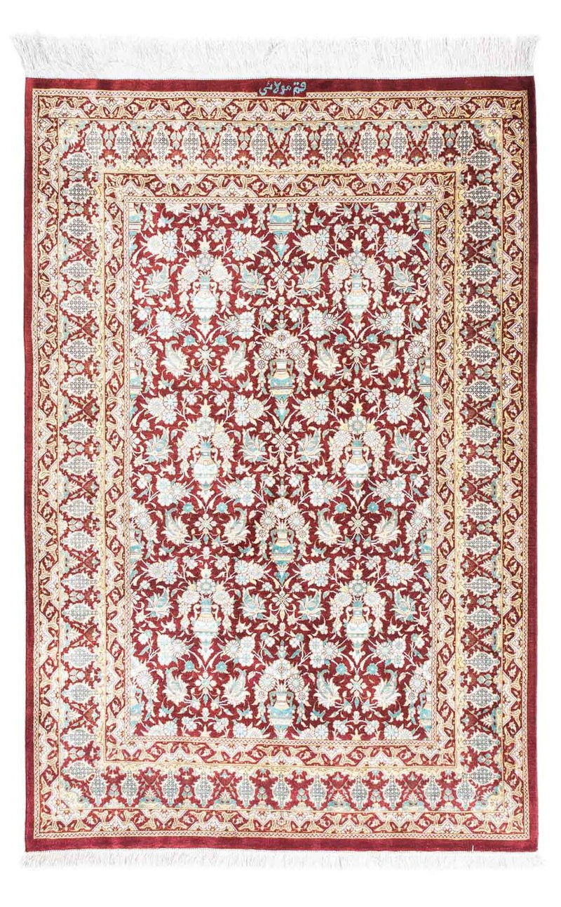 Qom Teppe 119x76cm - Persisk teppe
