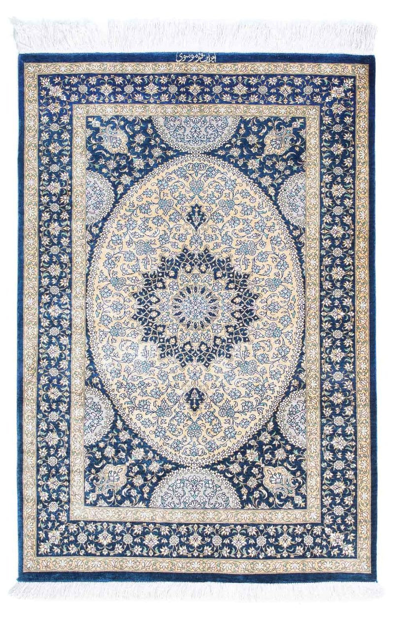 Qom Teppe 111x73cm - Persisk teppe