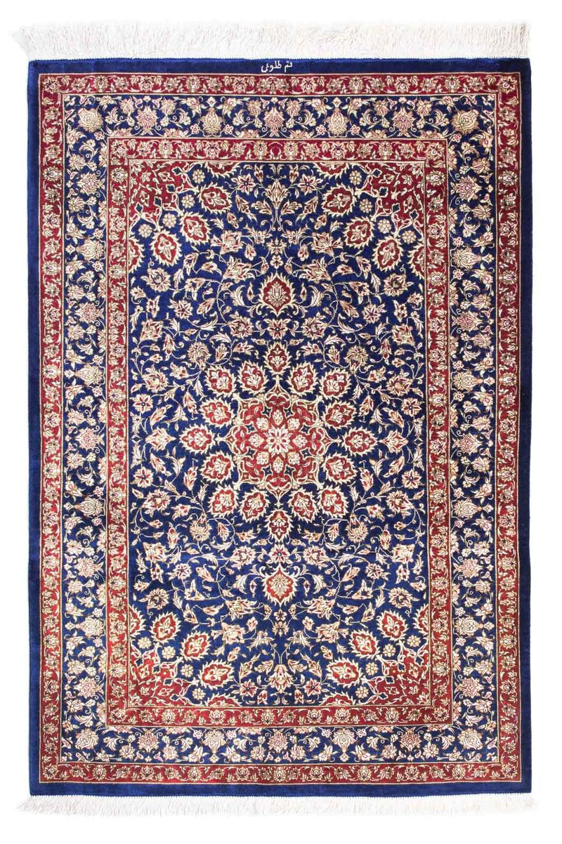 Qom Teppe 117x78cm - Persisk teppe