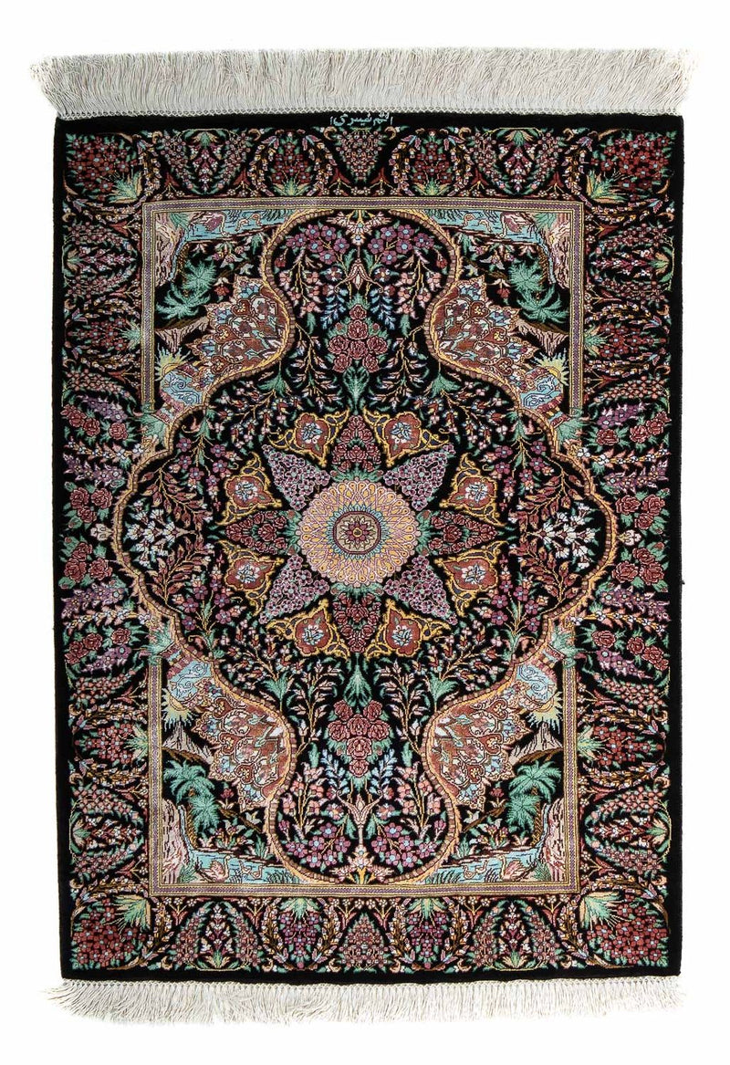 Qom Teppe 61x85cm - Persisk teppe