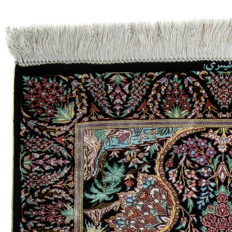 Qom Teppe 61x85cm - Persisk teppe