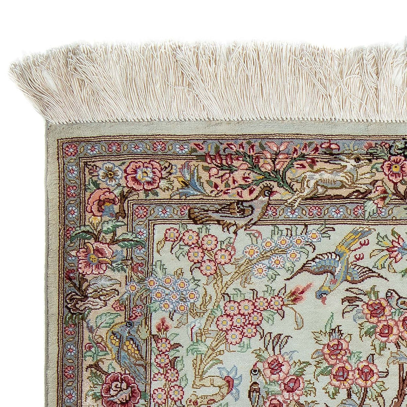 Qom Teppe 94x60cm - Persisk teppe