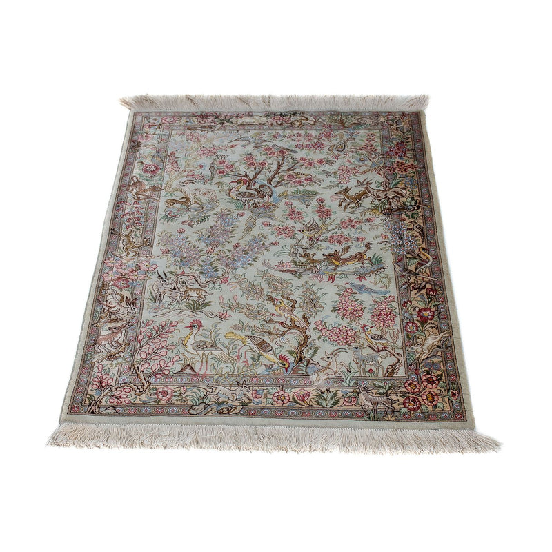 Qom Teppe 94x60cm - Persisk teppe