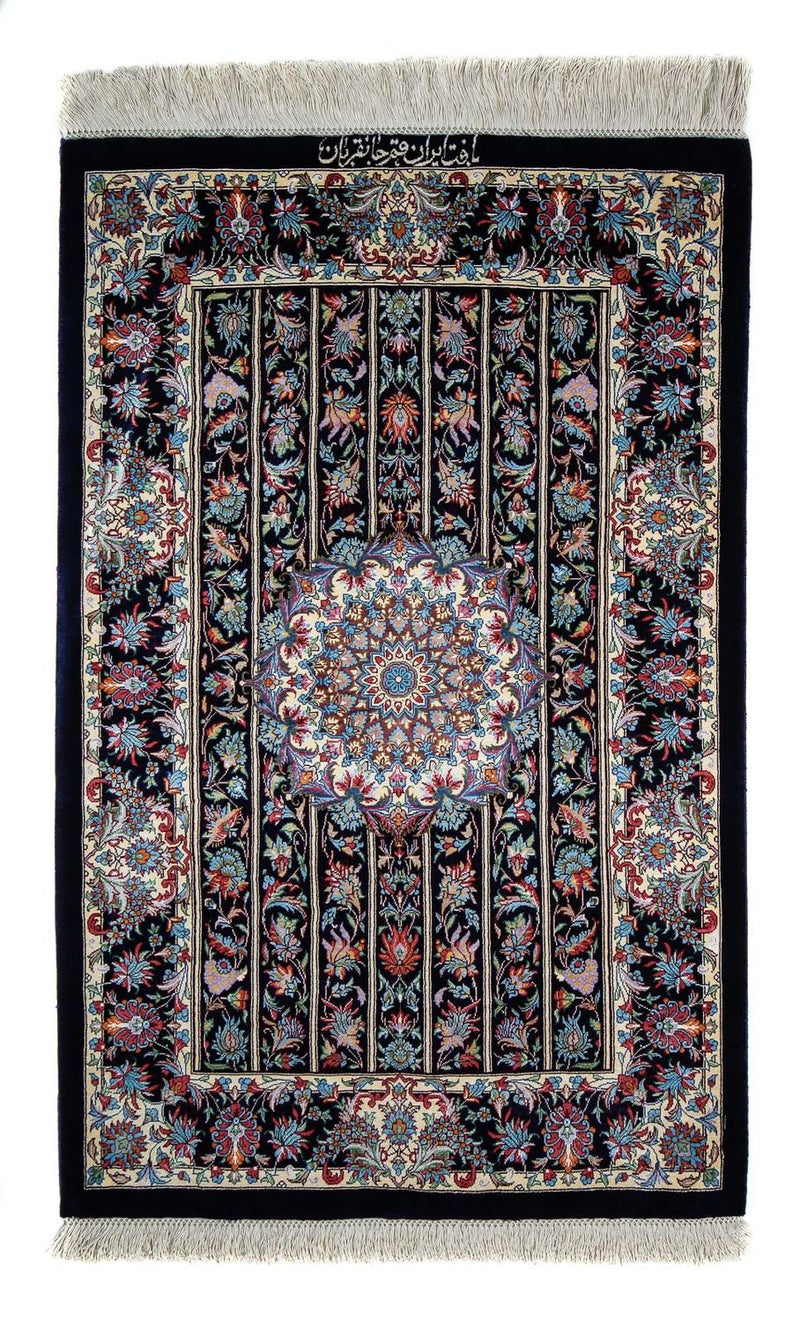 Qom Teppe 98x61cm - Persisk teppe