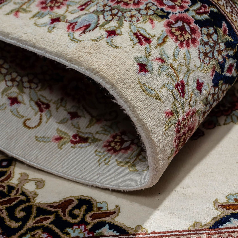 Qom Teppe 91x59cm - Persisk teppe