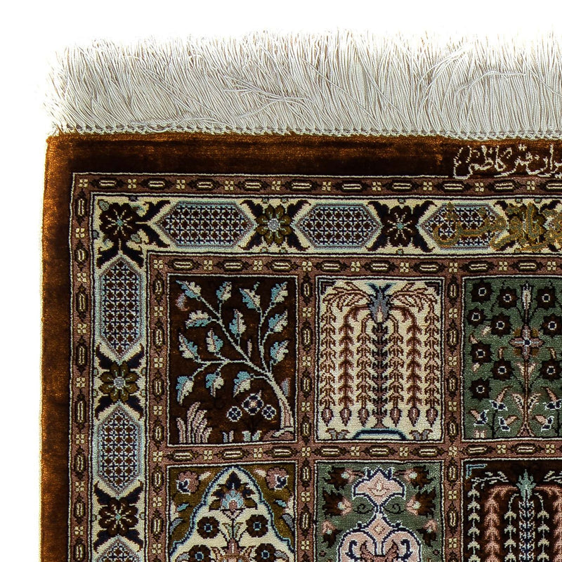 Qom Teppe 92x57cm - Persisk teppe